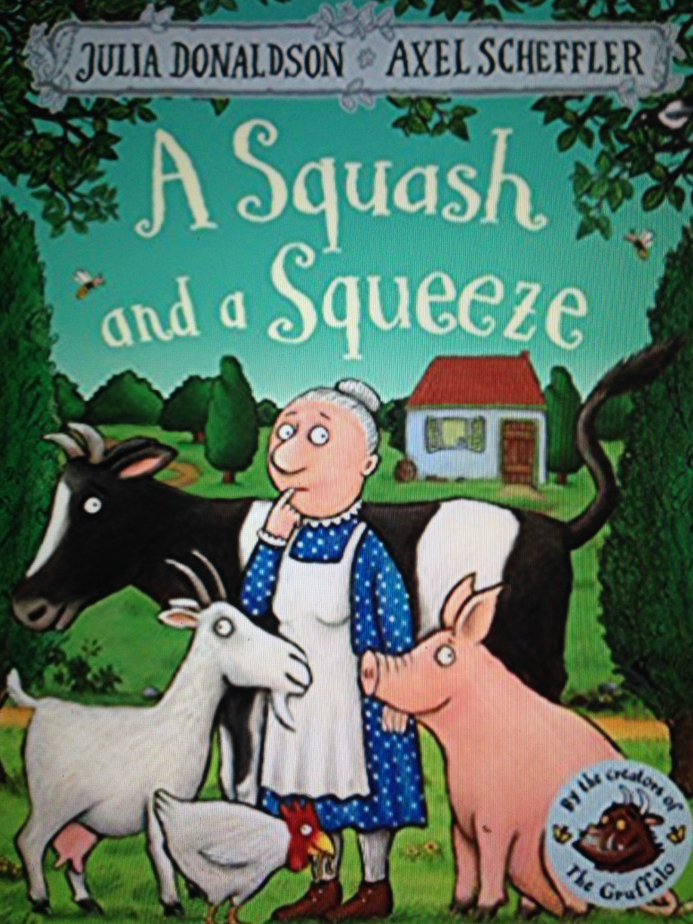 Happy Birthday Julia Donaldson! A Squash and a Squeeze is funny & provides great opportunities for problem solving! 