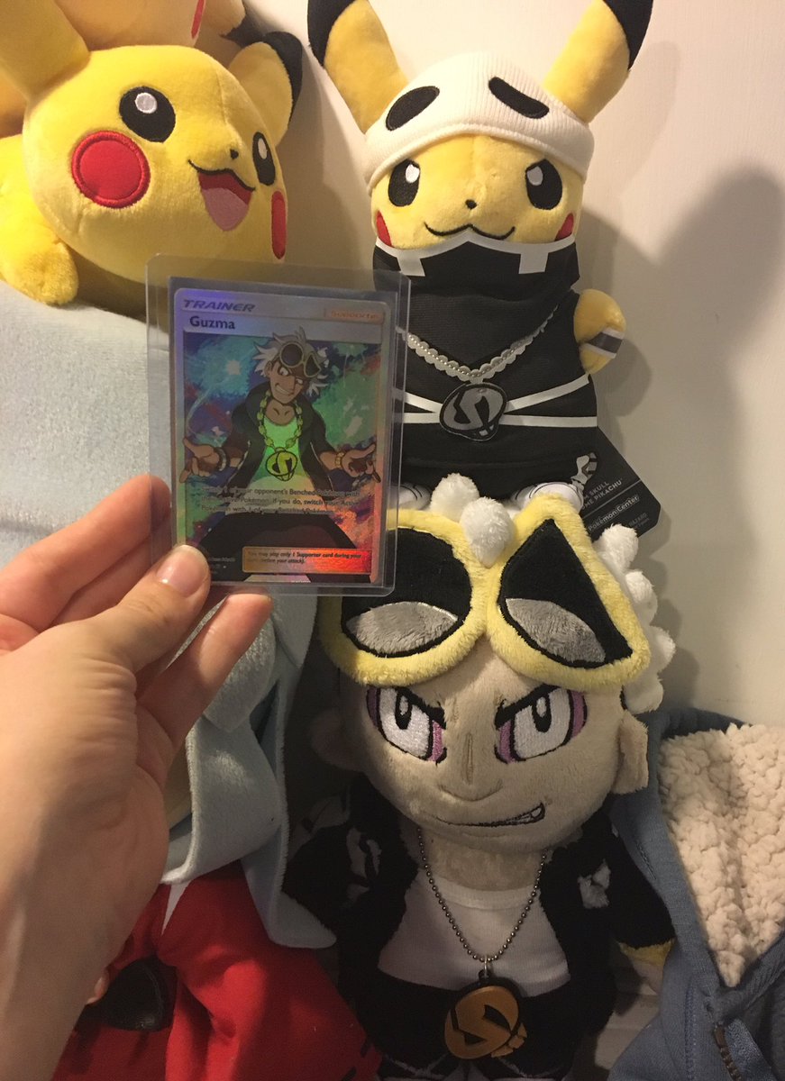 Happykittyshop💀 On Twitter I Caved In And Bought The Guzma Card 