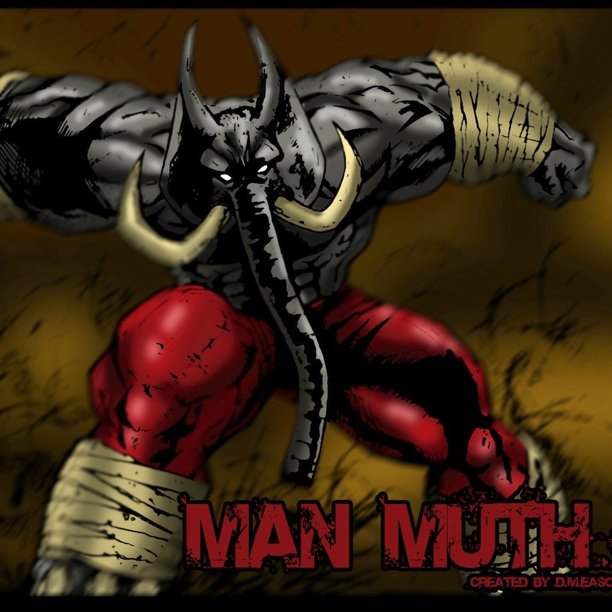DMEason's tweet photo. Issue 1 of Man-Muth is now available on Amazon! Order a hard copy and get the Kindle version free! #makecomics https://t.co/GUjHzPT3qp https://t.co/hqlgJXkFBu