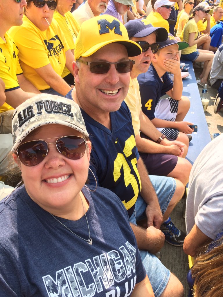 nancy_berglund's tweet photo. #BigHouseLive #GoBlue! https://t.co/F68PC6bt8z