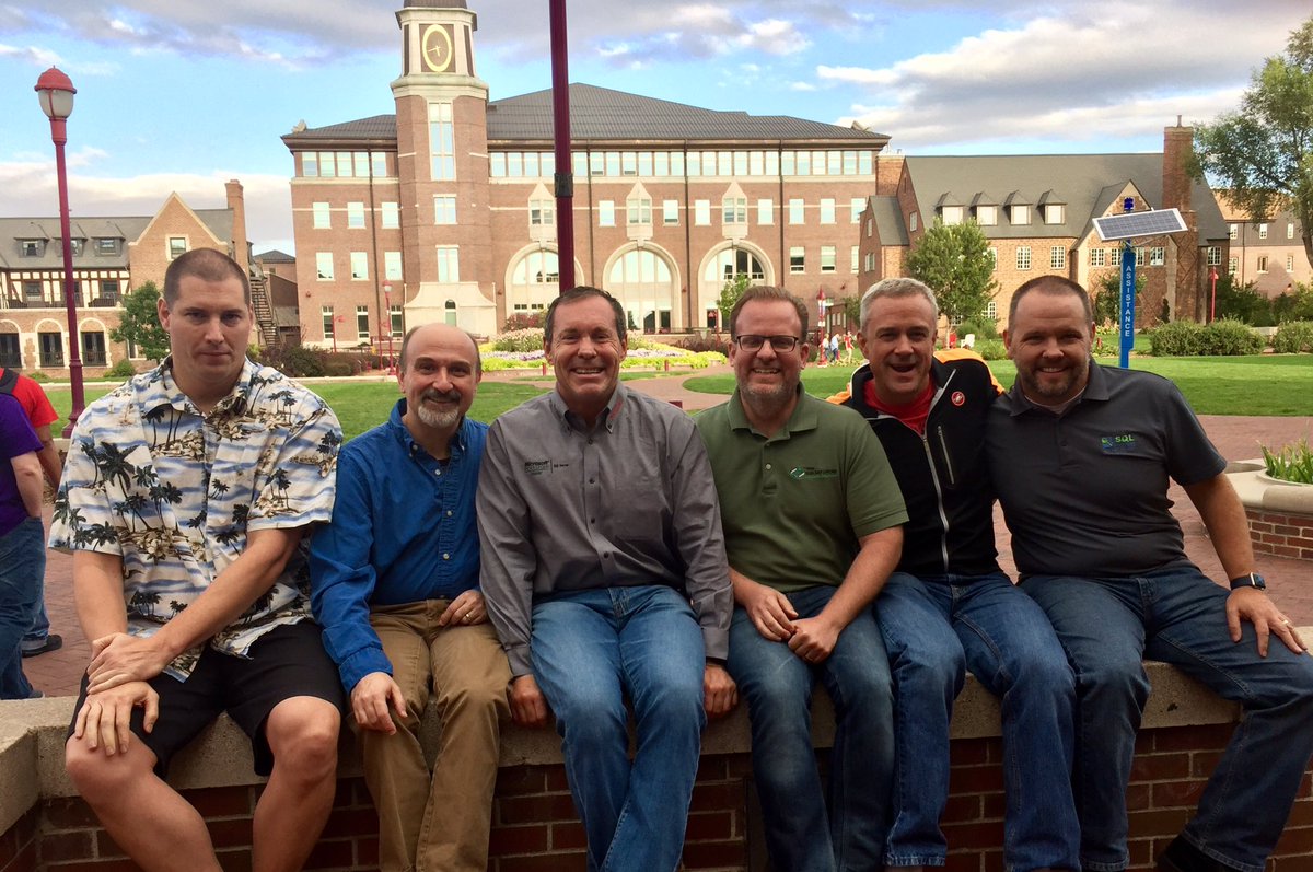 aspiringgeek's tweet image. 6 geeks—#SQLMCM all—separate flights needed to not risk brain power loss
#SQLSatDen @jasonhorner @eddiew @DataFLowe @SQLReeves @keith_tate