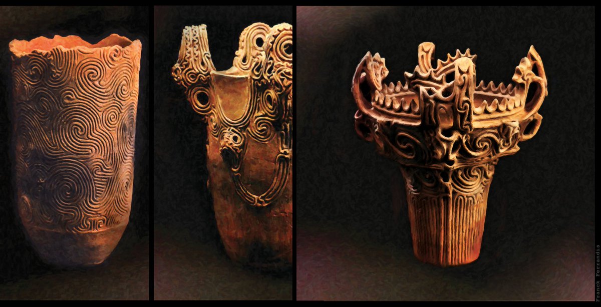 Per_Ignem's tweet image. #縄文式土器 #縄文時代 #JomonPottery #FireFlamePottery : Je suis l'Envers de la Flamme / I am Before &amp;amp; Beyond the Flame.