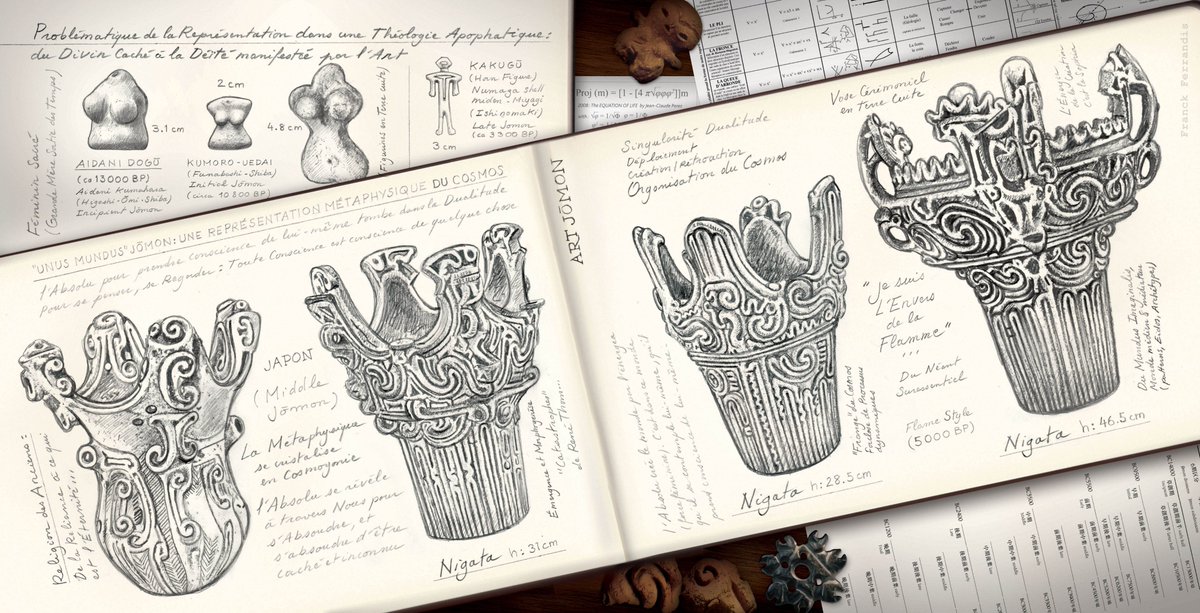 Per_Ignem's tweet image. #縄文式土器 #縄文時代 #JomonPottery #FireFlamePottery : Je suis l'Envers de la Flamme / I am Before &amp;amp; Beyond the Flame.