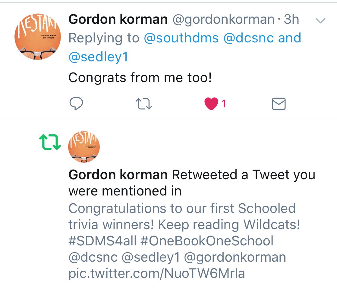 That time when a famous author likes and retweets your tweet:  <a href="/CrystalSexton22/">Crystal Sexton</a>