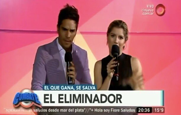 belleelaurita's tweet image. &quot;El eliminador&quot;💥😎 en #CombatePregunta con preguntas súper difíciles😬 @laufer4 @juani_martinez 🎤💚❤️