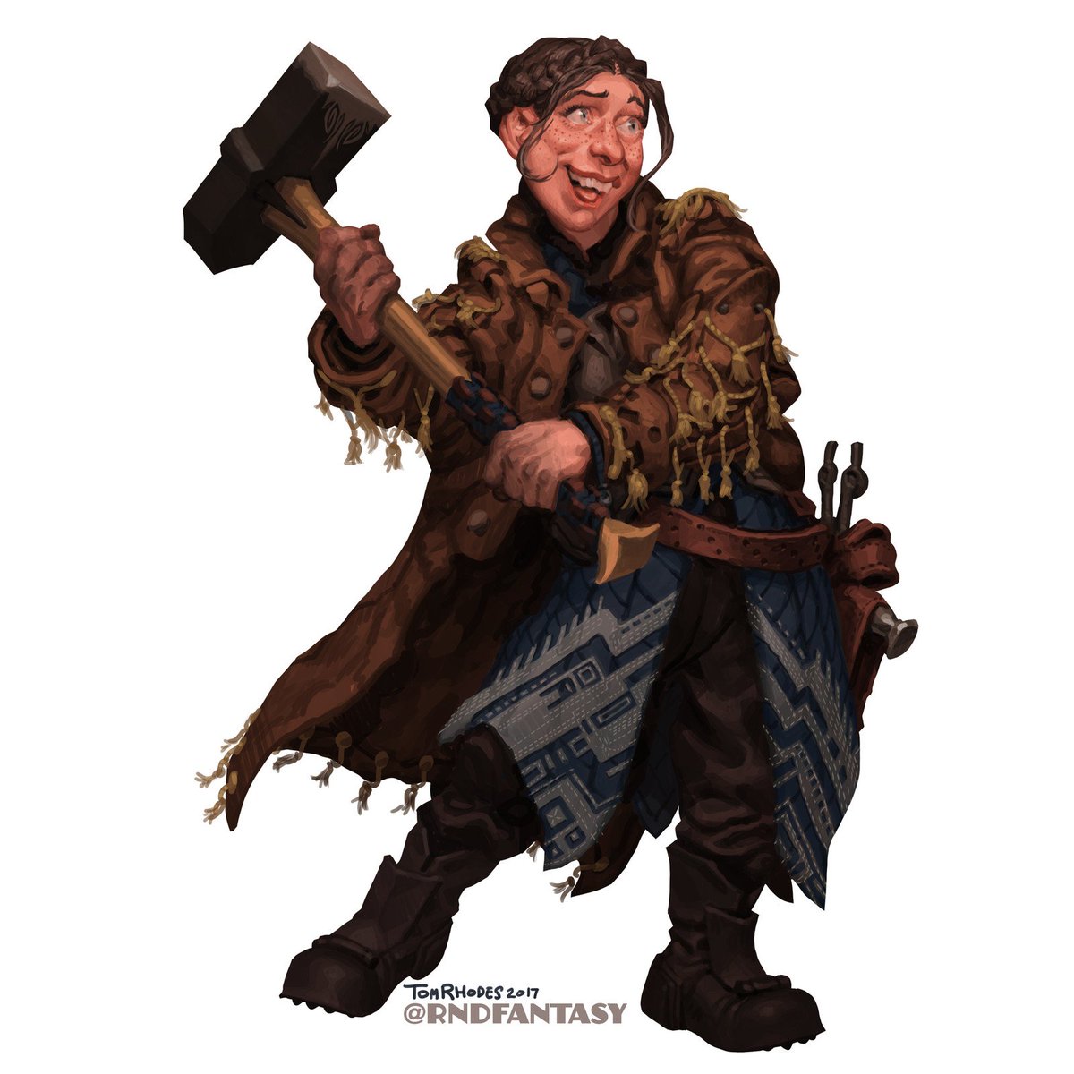 rndfantasy's tweet photo. Was swamped by chores recently but finally got Tysnar finished for Madeleine! Video on its way! https://t.co/9Gs49UIkWU