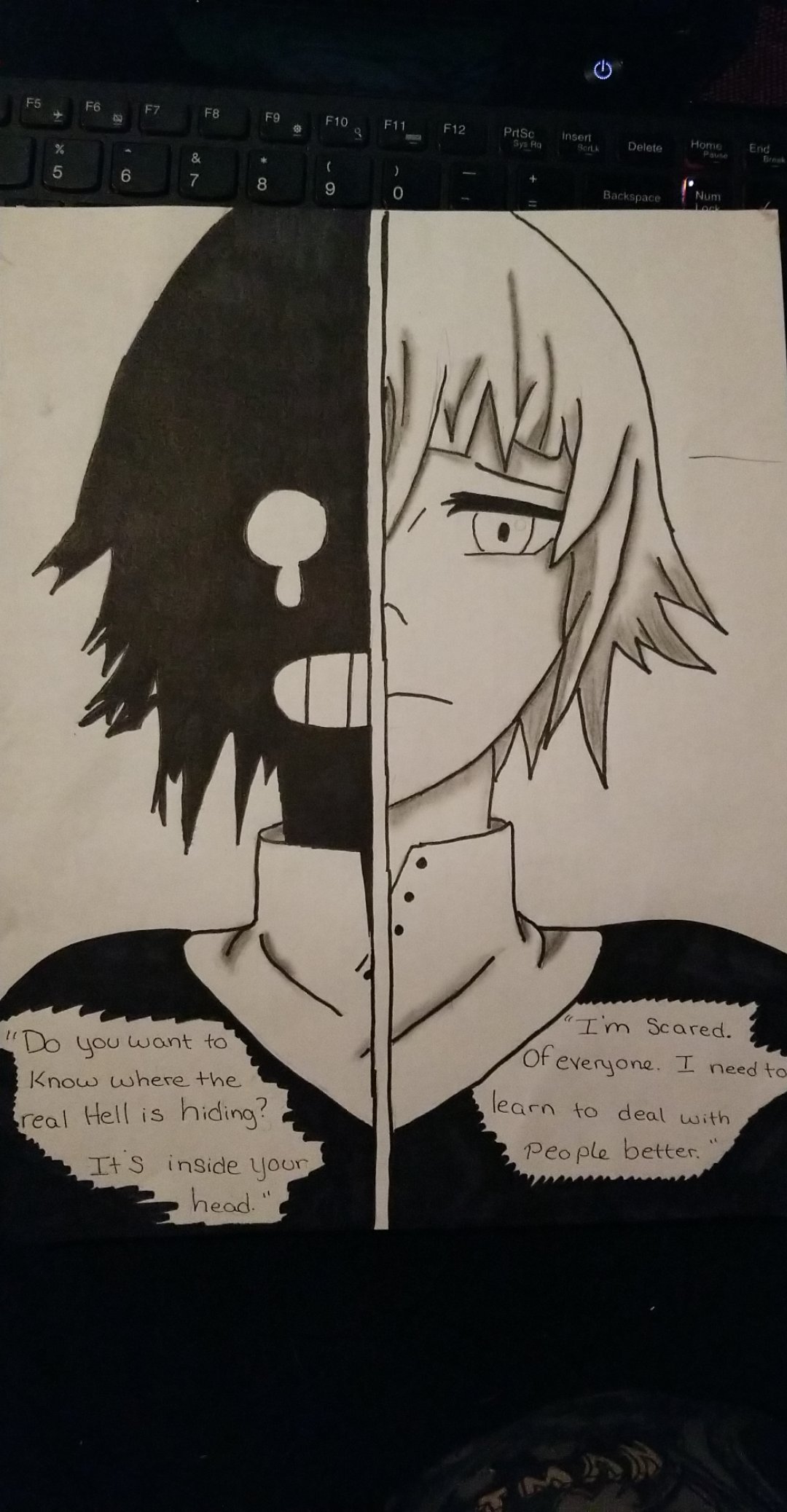 Soul Eater Crona Quotes Radioactivebroarts On Twitter: "#Drawing #Sketch #Art #Artist #Souleater  #Anime #Manga #Crona #Quotes #Artists Https://T.co/Kzbn5Sxc1Y" / Twitter