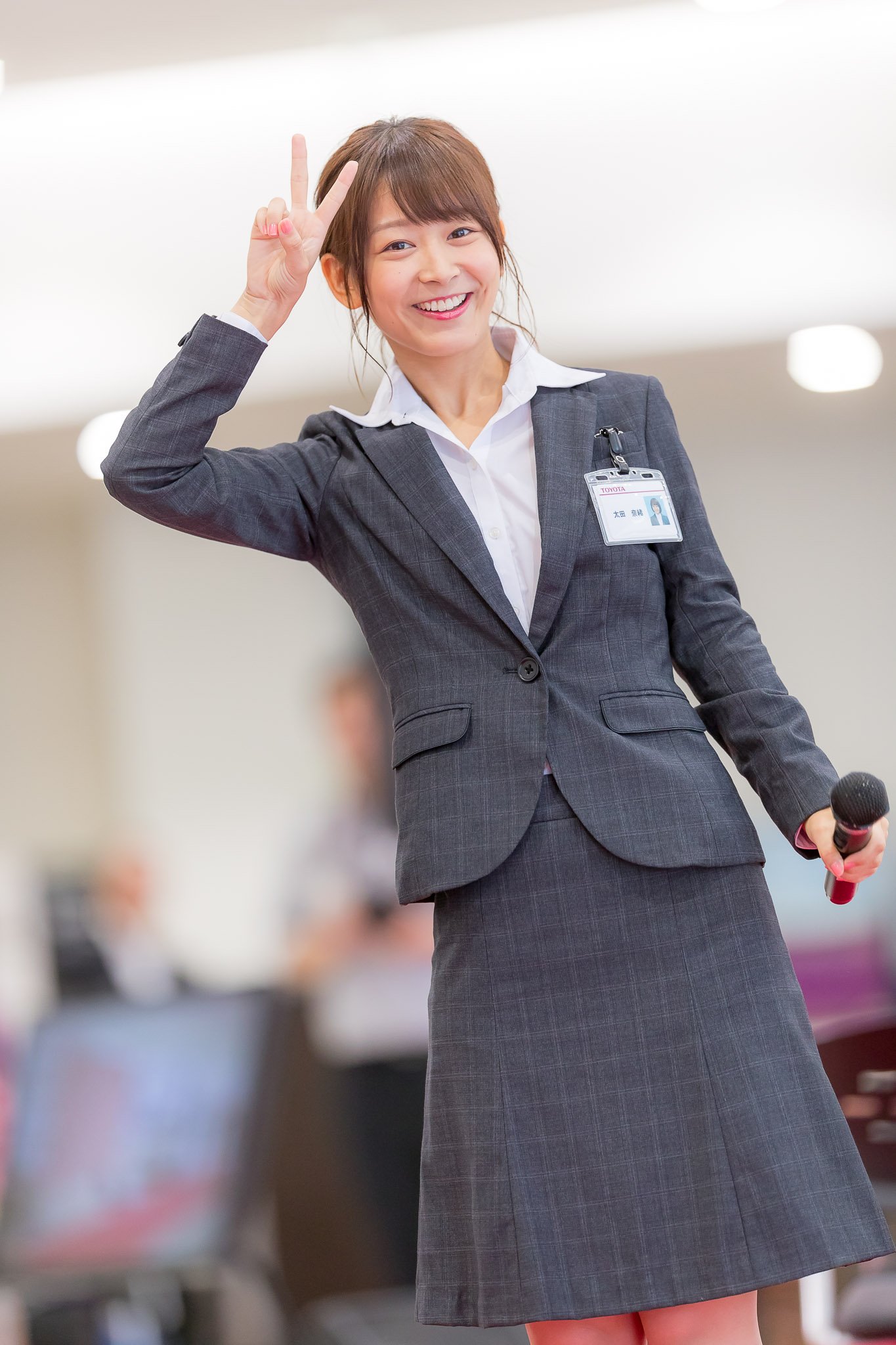 いとすぎ 17 09 17 Akb48 チーム8 太田奈緒さん 選挙公約達成記念イベント 京都トヨタ一日社員 京都トヨタ自動車本社店 Team8 太田奈緒 T Co 6q1qt4qhx4 Twitter