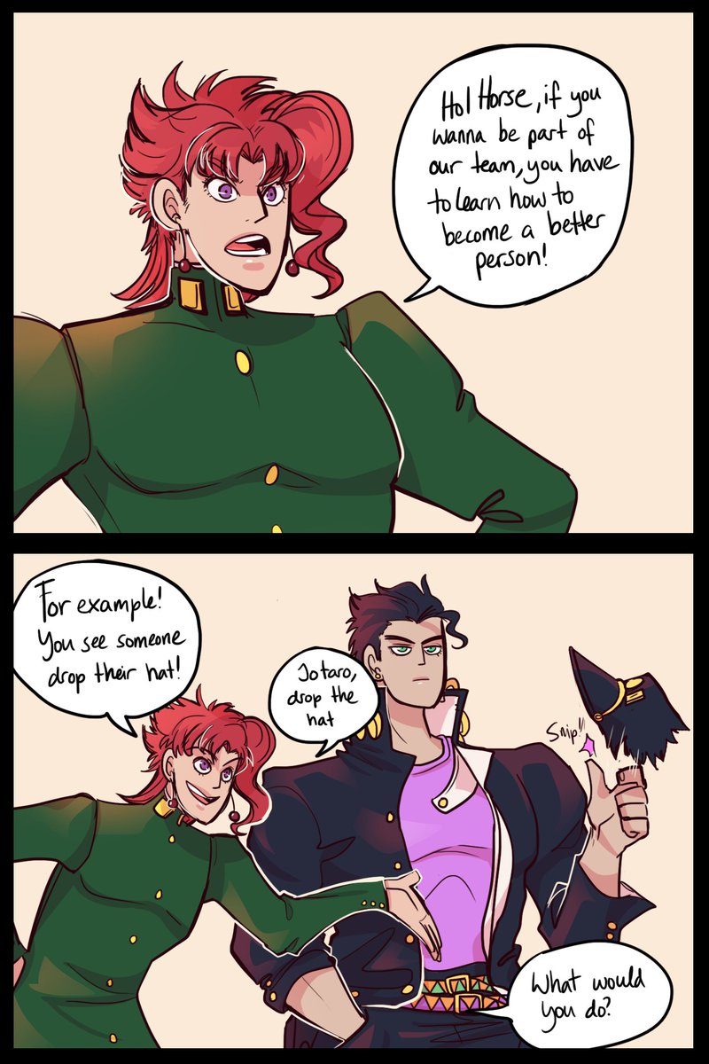 And that's why Hol Horse never made the team
I'm sorry, I can't do references without turning them into absurd nightmares halfway through