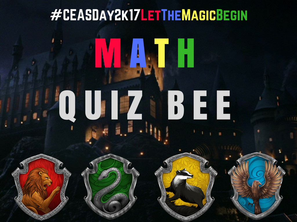 NU_CEAS's tweet photo. Math Quiz Bee is open to all CEAS students. #CEASDAY2K17LetTheMagicBegin https://t.co/bj2cfigjMx