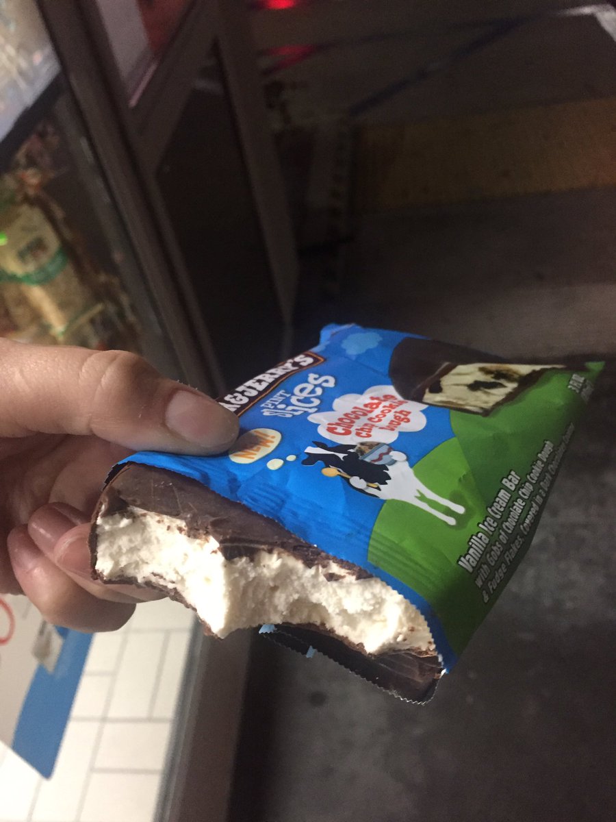 skating_steph's tweet photo. @benandjerrys halfway through my slice and still no cookie dough 😔😔😔 https://t.co/4PXstmEkuT