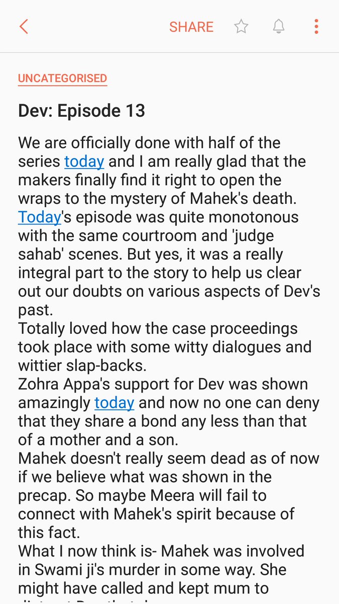 darveymadeit's tweet image. Dev: Episode 13 (Review)

#DevOnColors