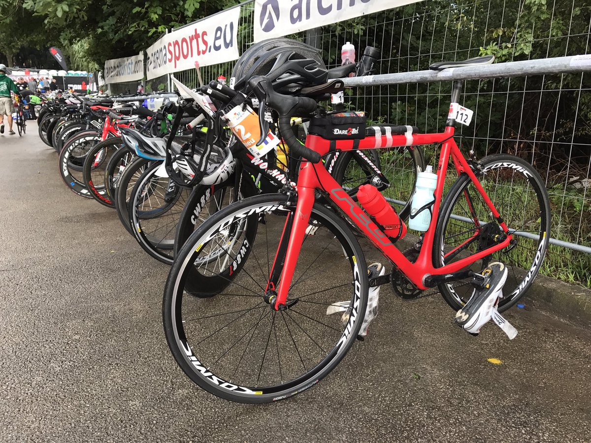 FrenchFuel's tweet photo. Bike checked in 🙏 #IM703Pula https://t.co/aHRYOfK27o