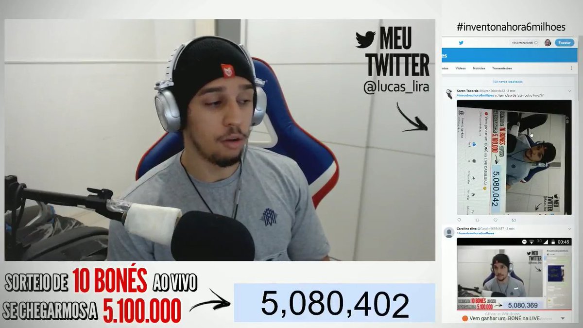 LucasRafaelMa17's tweet photo. #inventonahora6milhoes Lucas vc trabalha com alguma coisa além do YouTube? https://t.co/y7JDnpfsoI