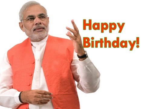 Happy Birthday to our Prime Minister Shri Narendra Modi        