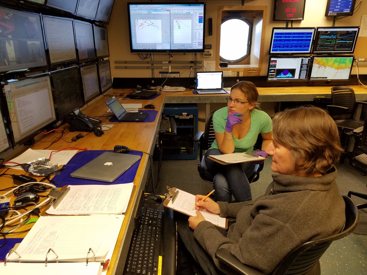 arctic_wfff's tweet photo. Carin Ashjian is known as "Momma Carin" to the crew of U.S. Coast Guard R/V Healy. She reminds people to eat and be good to the ship crew. https://t.co/34Amagu7pb