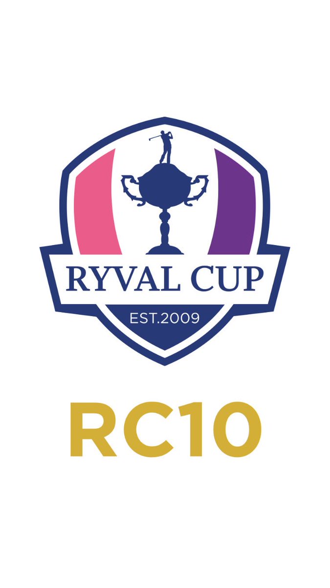 RyvalCup's tweet image. 36 GOLFERS CONFIRMED FOR RC10 next yr!!!! Amazing effort by all. Gonna b an epic way 2 celebrate 10yrs of the RC! #purplearmy #roselegendos
