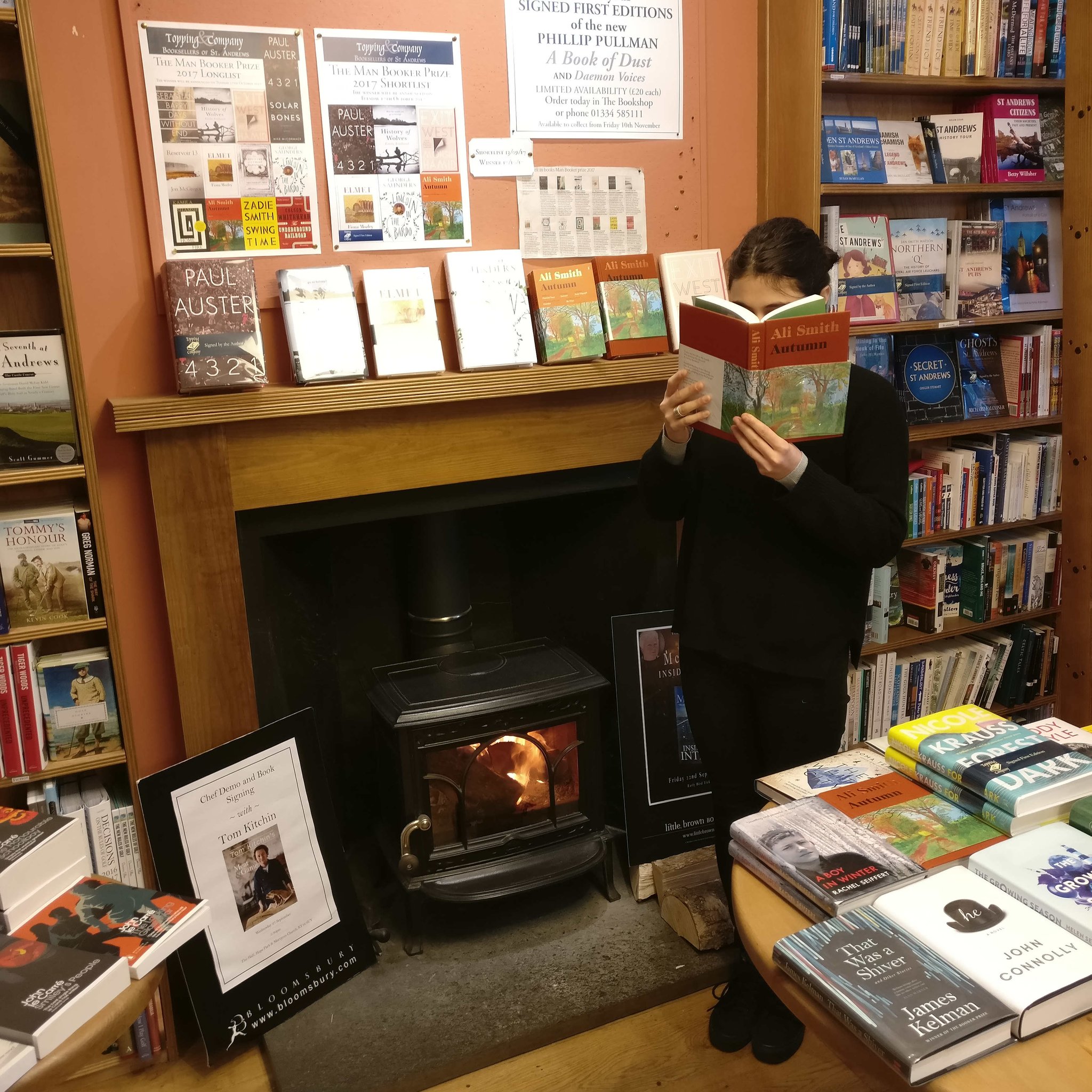 St Andrews Topping Company Booksellers On Twitter The Fire