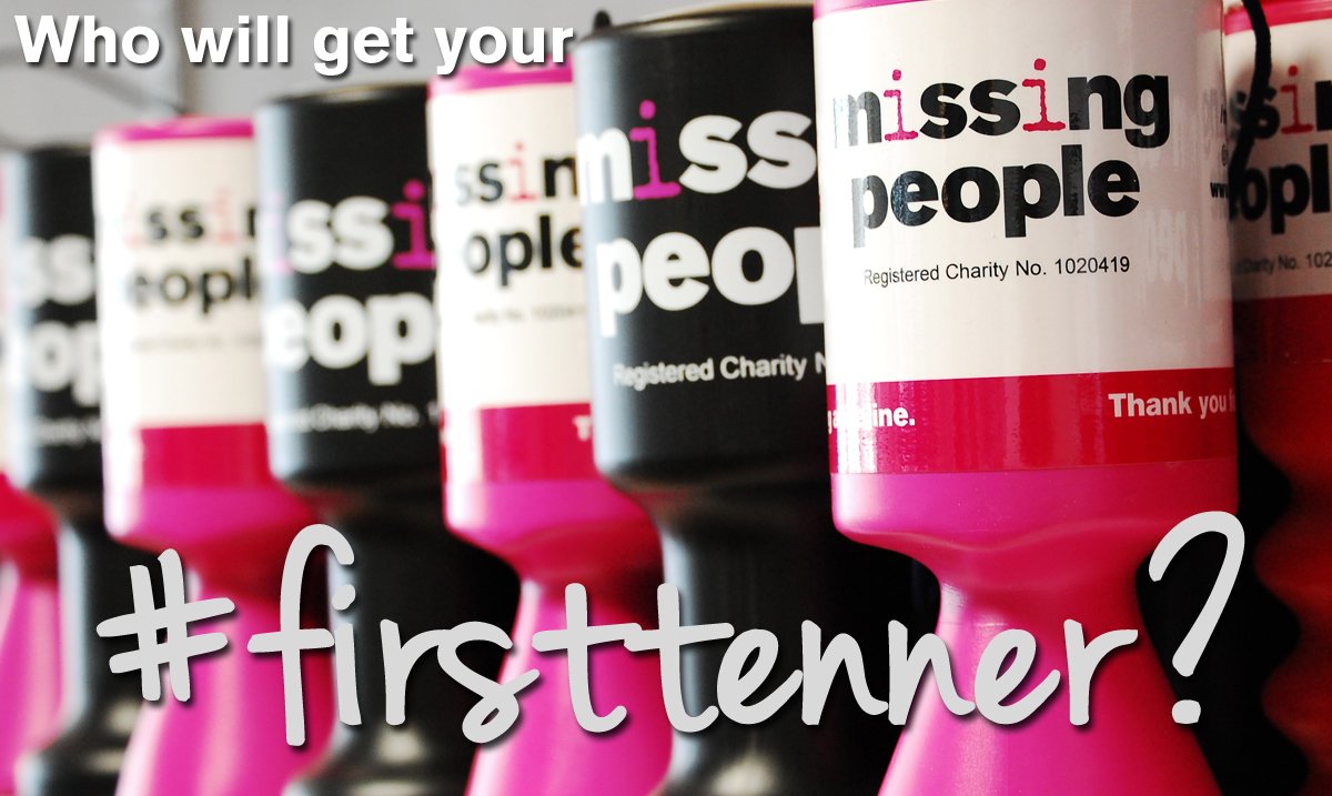 missingpeople's tweet image. Text 'HOPE £10' to 70707 to donate your #firsttenner to Missing People, or click here: misspl.co/Avjt30f7Mkv #newtenpoundnote