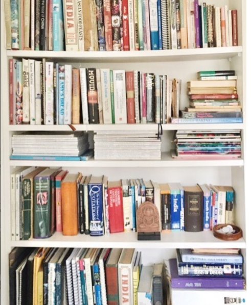 We reorganised this bookshelf so that titles are easier to find without the clutter! Contact us to get your Home. Life. Sorted