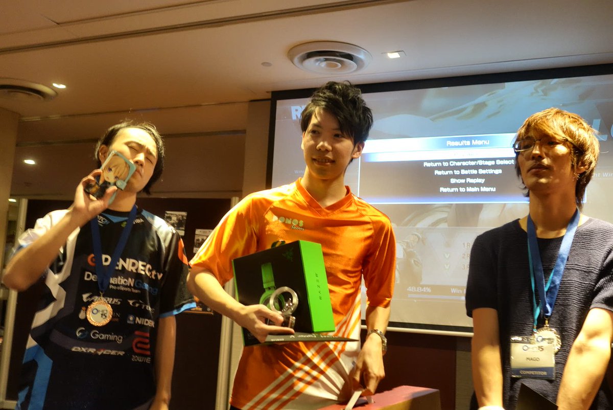 ozhadou's tweet photo. Street Fighter V top 3: @lllmokelll @magotto3 @TachikawaBR #OurChampions #OurOHN https://t.co/QBqjQVQPWN