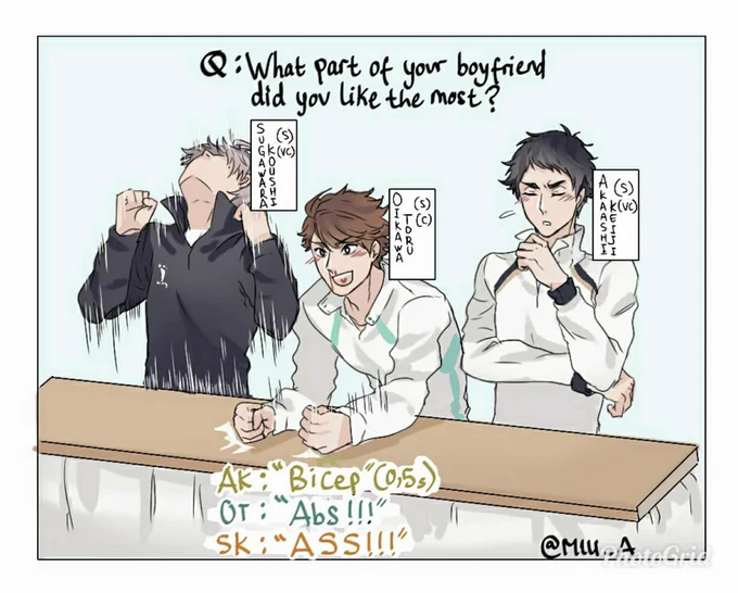 Karasuno's mom can't chill
#haikyuu
#ハイキュー 

Pict by miu_akatsuki 
