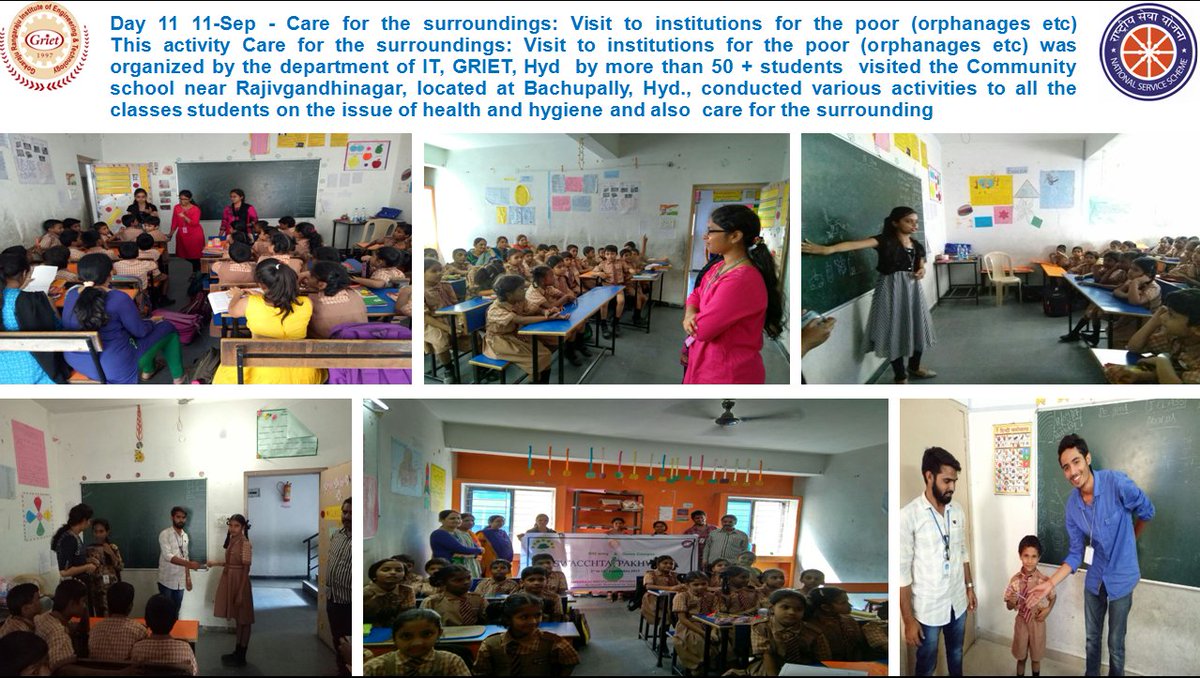 griethyd1997's tweet photo. @HRDMinistry Visuals from Care for the surroundings organized by the Department of IT, GRIET,Hyderabad on 11 Sep'17 https://t.co/WAxYFR95La