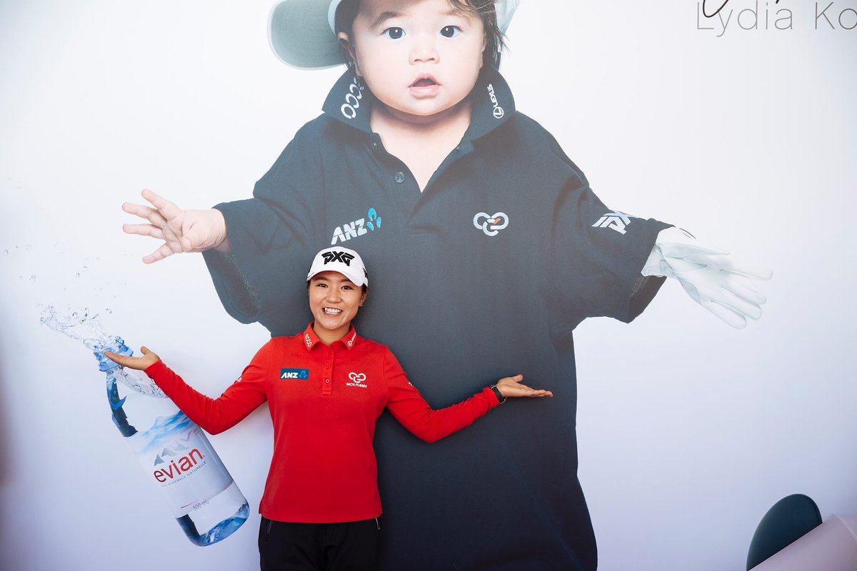evianwater's tweet photo. What is better than one winning @LydiaKo ? Two winning #Lydiako π! GO Lydiaaaaa #evianchamp #Liveyoung #Swingyoung https://t.co/xb7yz3x586