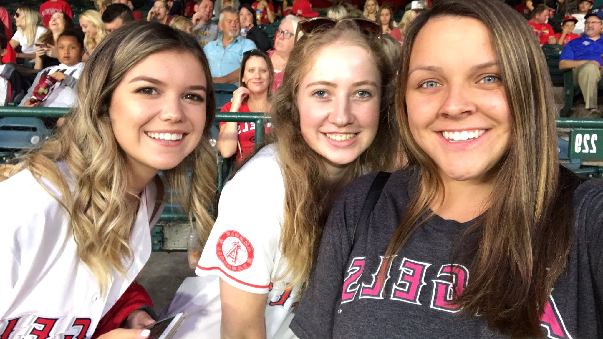 We got to sing Happy Birthday with Joe Jonas to Nick Jonas while Albert Pujols brought him a cake 