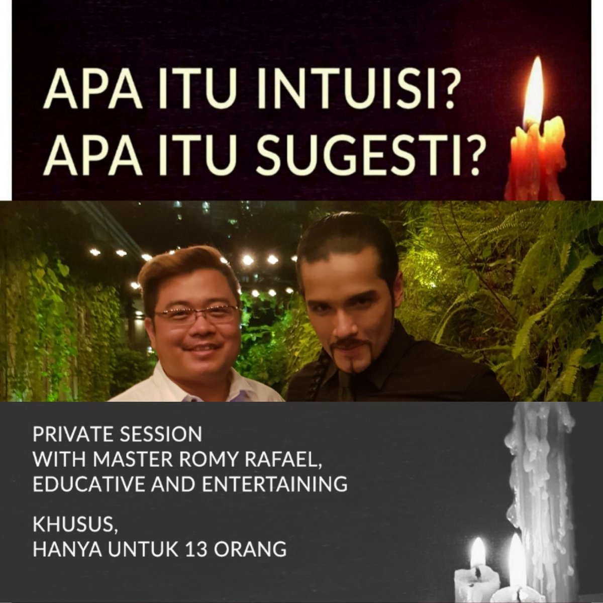 Intuisi dan sugesti itu apa ya? #romyrafaelmind <a href="/romyrafaelmind/">Romy Rafael</a>
