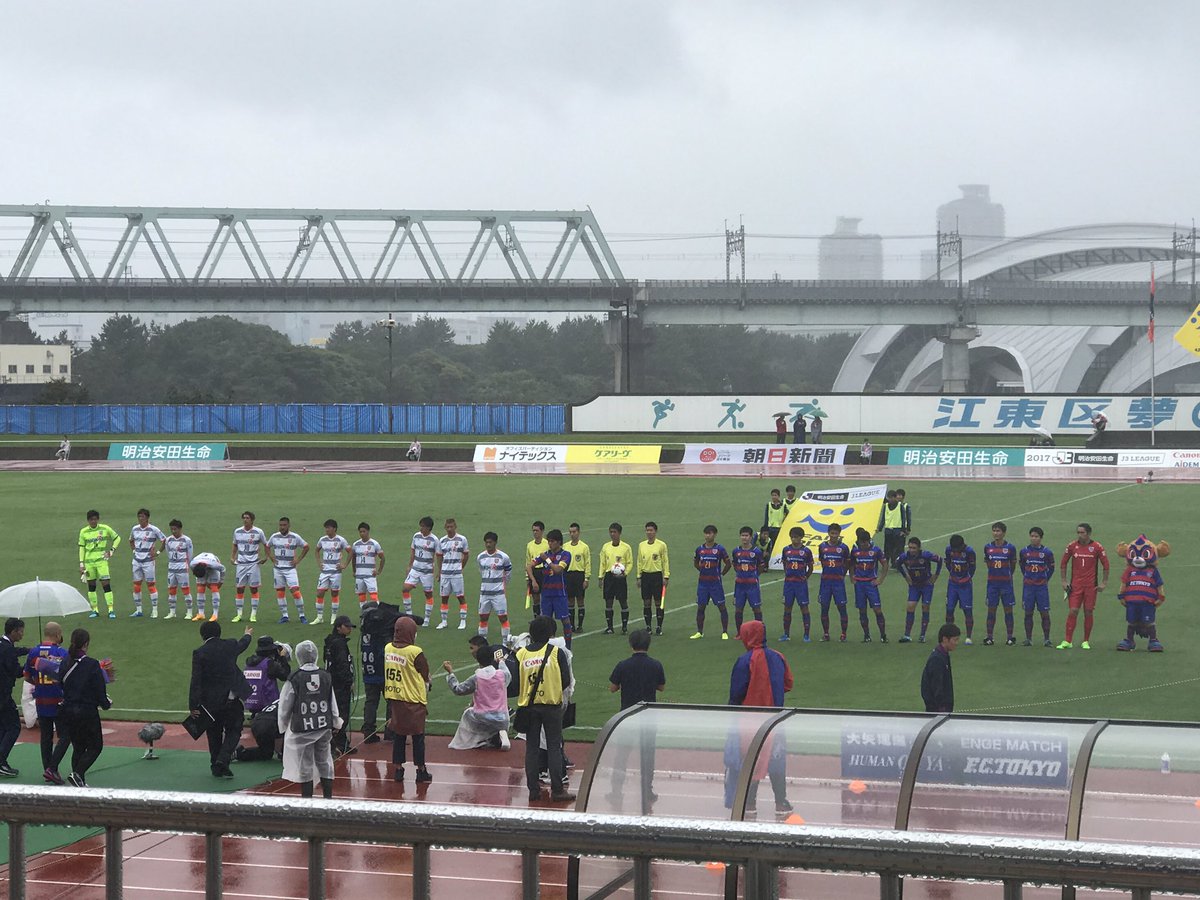 所沢ウィングスfc Jリーグ Division3 夢の島陸上競技場 Fc東京u 23 1 0 長野パルセイロ