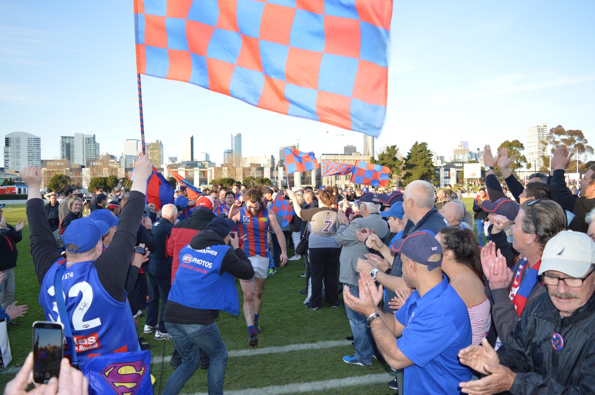 PortMelbourneFC's tweet photo. The stuff of fairytales...

We're off to The Big Dance against @RichmondVFL next Sunday to decide this year's @VFL Premiers! 🏆

#BornAndBred https://t.co/OhQSftjm66