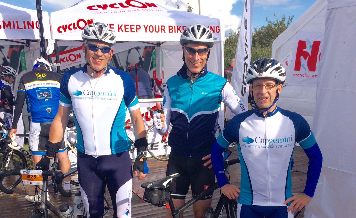 Kennen jullie Ad van team <a href="/CapgeminiNL/">CapgeminiNL</a> nog!? Na 🏅 in <a href="/Stadgent/">Stad Gent</a> fietst hij dit weekend met gemak de Limburgse@heuvels op @Mh2d_Online #hupAd!