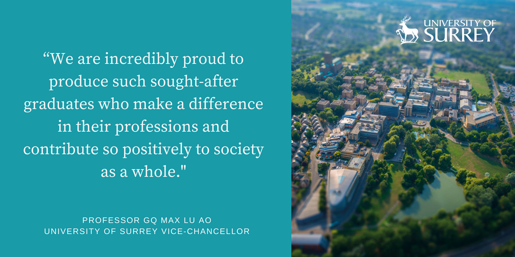 UniOfSurrey's tweet image. We're very proud to have been named one of the best unis in the world for employability. Read more: ow.ly/CJU630f7ysK #createwonder
