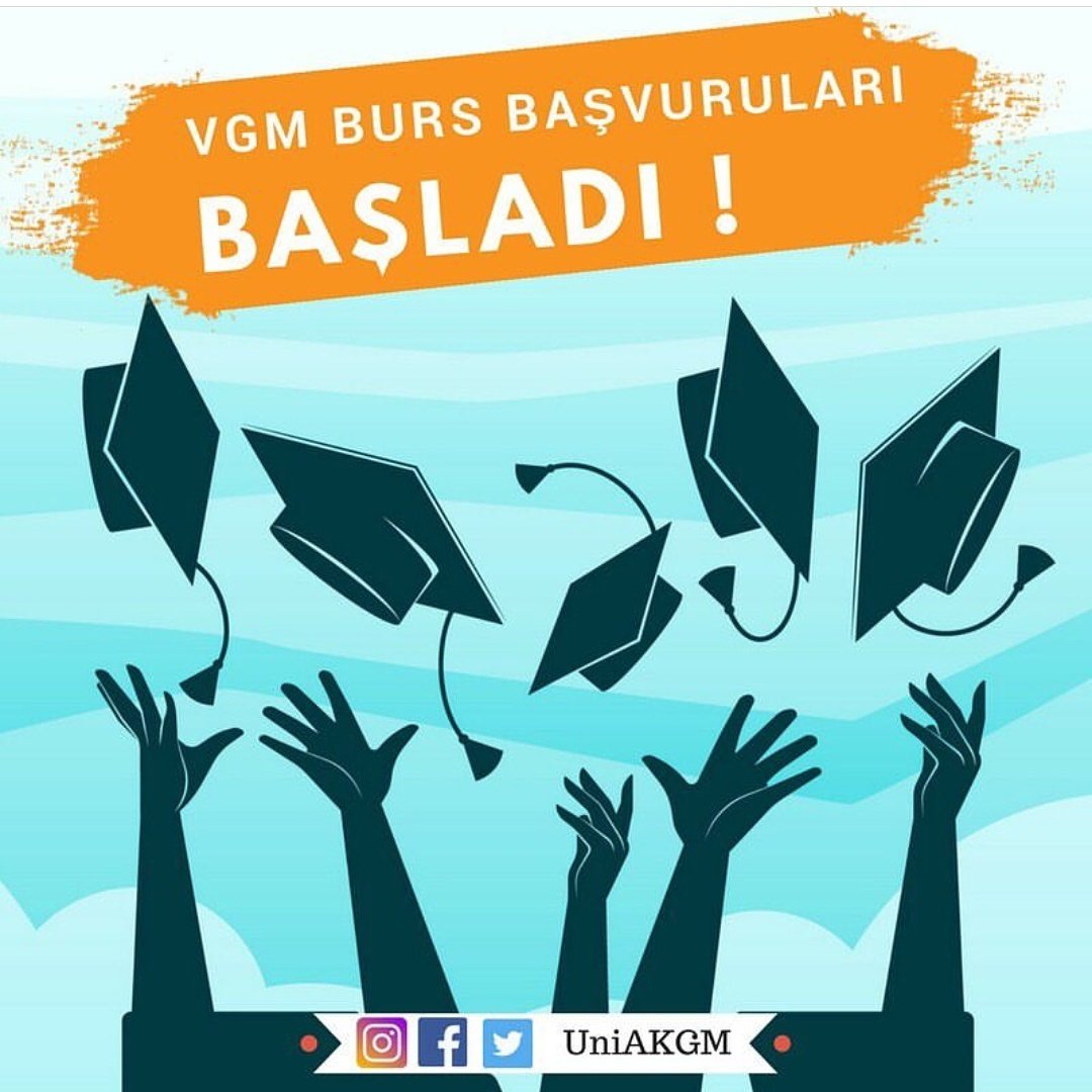 🔹Hey, genç kardeşim!

🔸Vakıflar Genel Müdürlüğü burs başvuruları başladı. 
🔹vgm.gov.tr adresinden başvuruda bulunabilirsin!