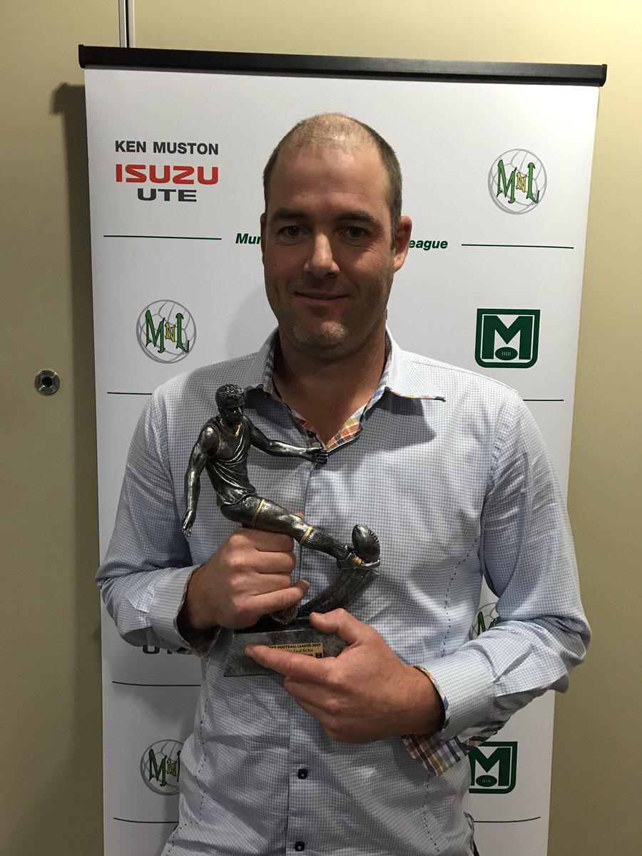 League Leading Goal Kickers - Seniors - Ash Froud ((Mulwala), Reserves - Zane Goodwin (Barooga)