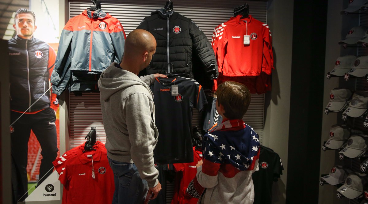 charlton athletic club shop