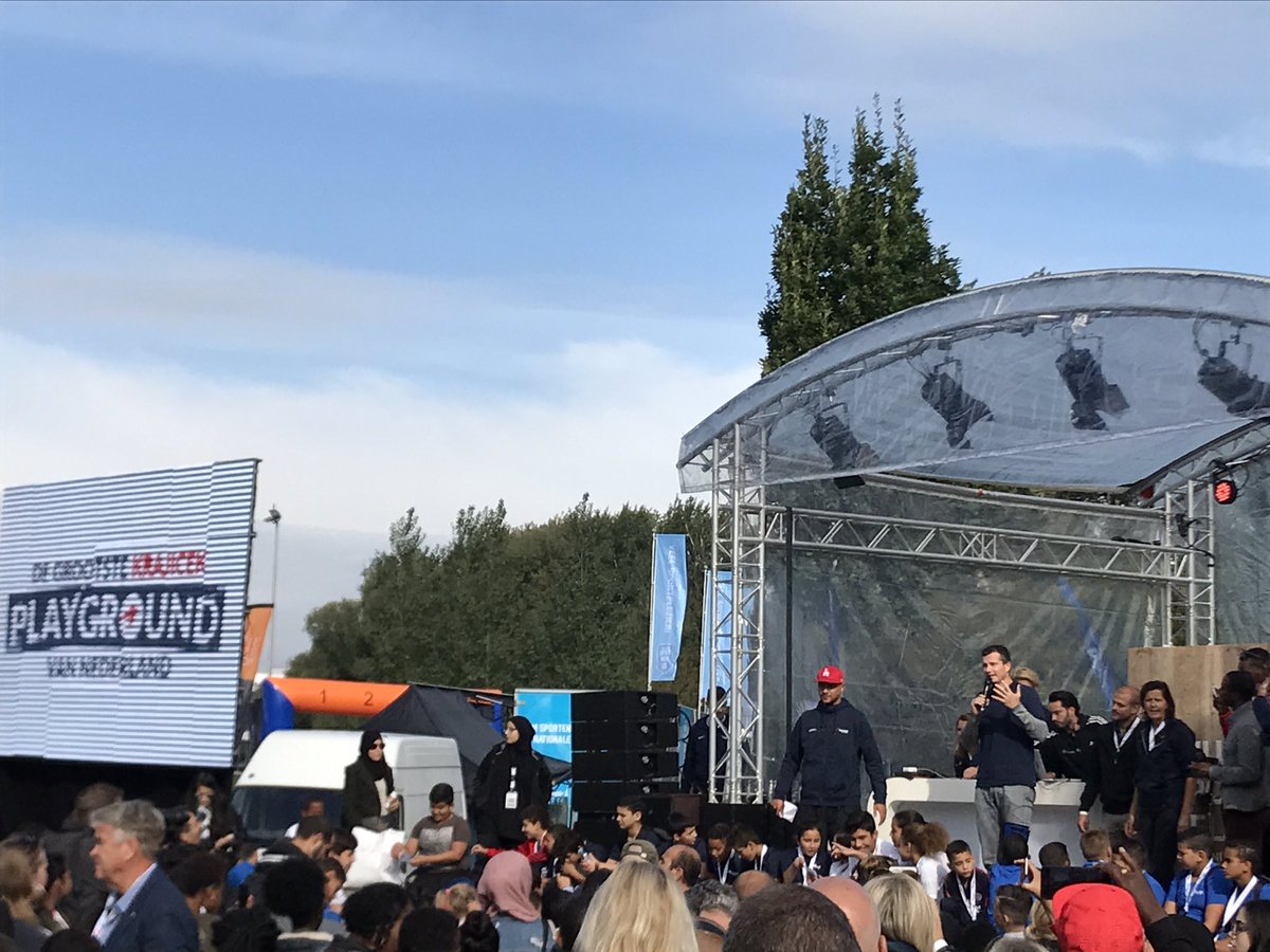 De Grootste Krajicek Playground van Nederland is geopend. Alle betrokkenen bedankt voor 20 superjaren! En hopelijk nog heel veel hierna.
