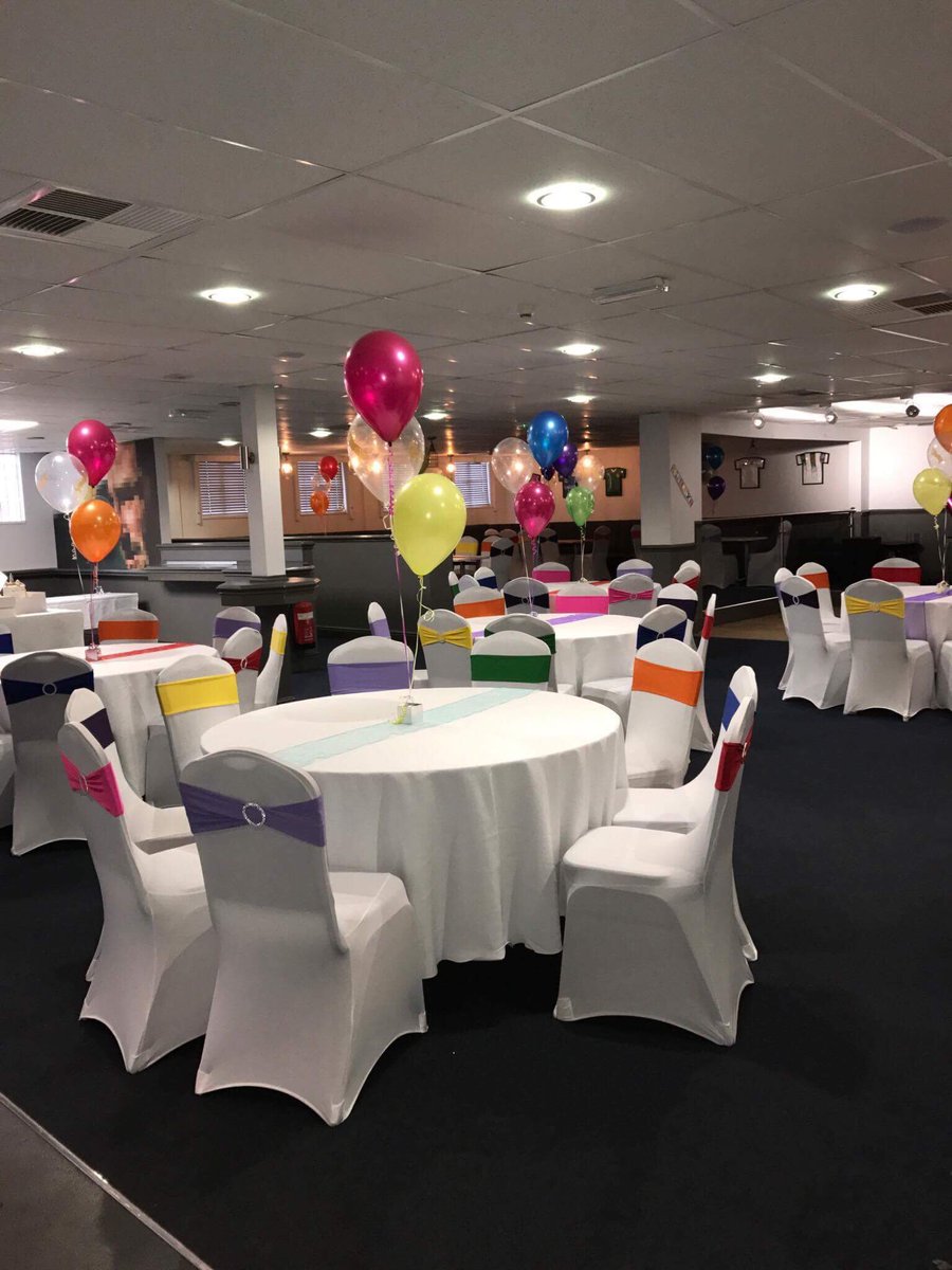 theballoonstore's tweet photo. @NicolaPalios Aldo's all set up love the multicoloured https://t.co/XKDswhndnk