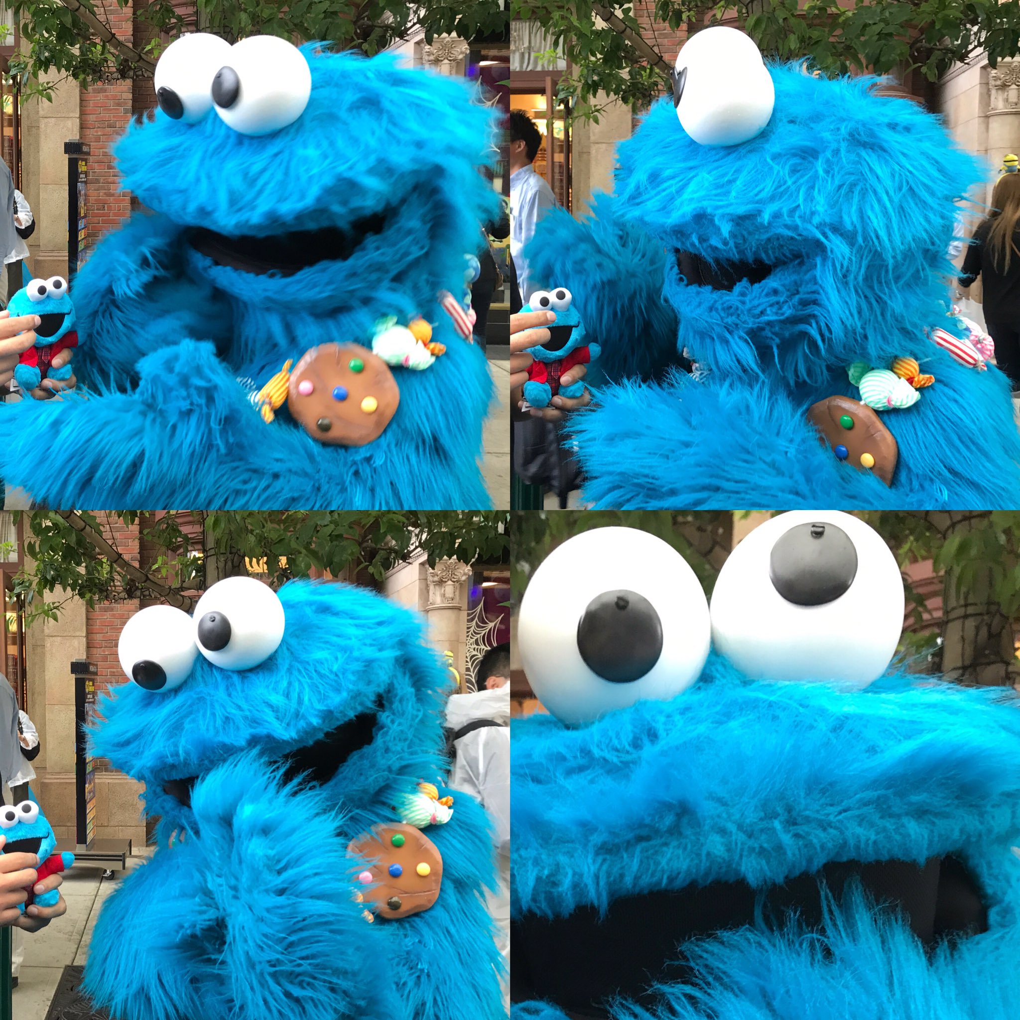 𝕤𝕒𝕜𝕚 ミノクッキーモンスター 共演 可愛い ミノクッキーモンスター ミノ クッキーモンスター Shinee ユニバ Usj セサミストリート T Co Nngedpm2uo Twitter