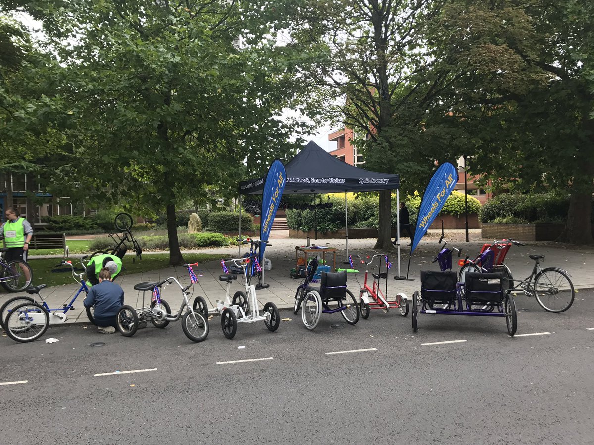 Wheels4allCoventry (@wheels4allcov) on Twitter photo We are at the HSBC CITY RIDE 11am - 3pm, little park street, come along and try our adapted cycles <a href="/COVSF/">Coventry Sports Foundation</a> <a href="/CovSport/">Coventry Sport</a> <a href="/HSBC_Sport/">HSBC Sport</a> <a href="/CovSlowRoll/">Coventry Slow Roll</a> We are at the HSBC CITY RIDE 11am - 3pm, little park street, come along and try our adapted cycles <a href="/COVSF/">Coventry Sports Foundation</a> <a href="/CovSport/">Coventry Sport</a> <a href="/HSBC_Sport/">HSBC Sport</a> <a href="/CovSlowRoll/">Coventry Slow Roll</a>