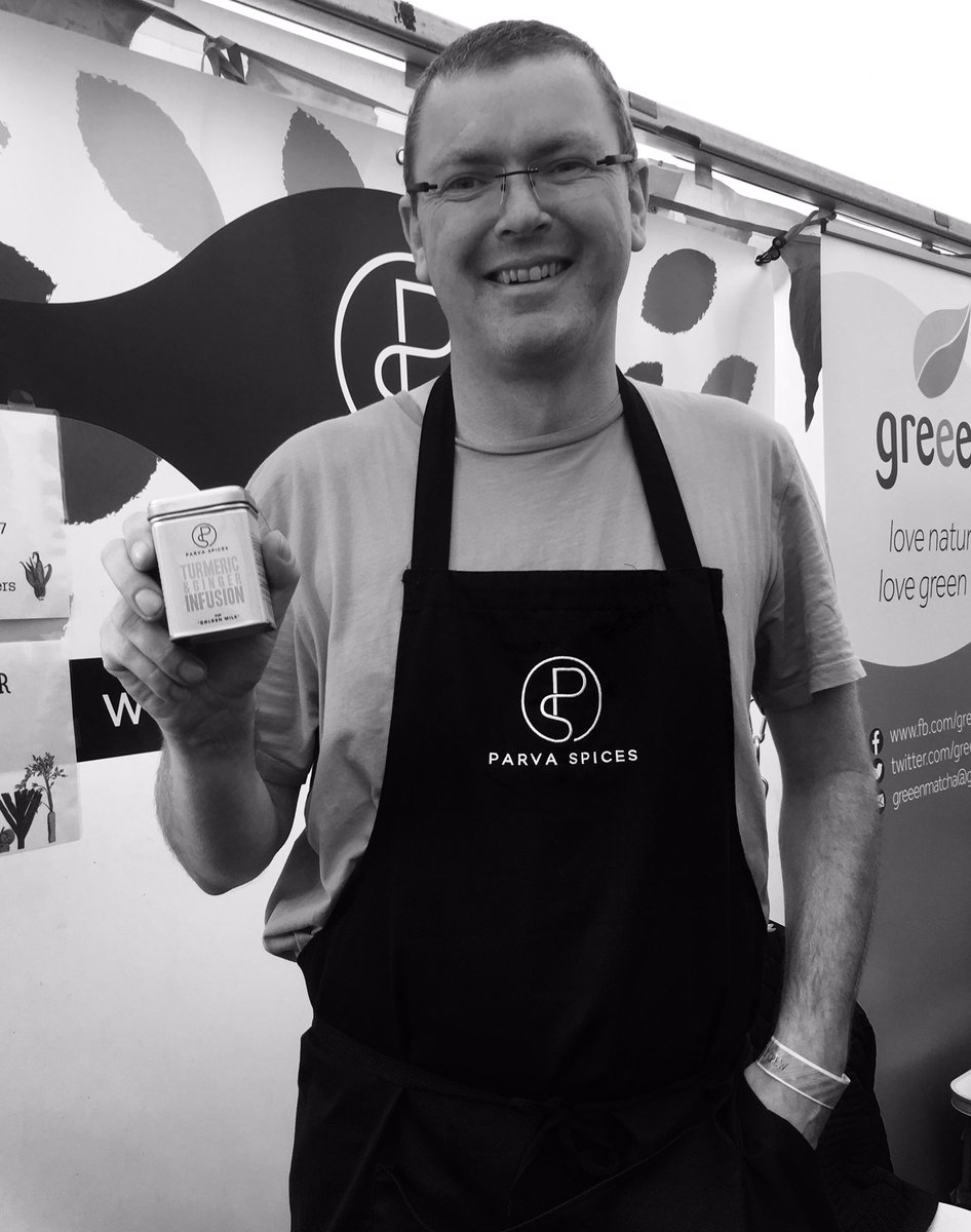 winematcher's tweet image. .@ParvaSpices showing off their turmeric and ginger spice mix - great for turmeric lattes #aberfoodfest
