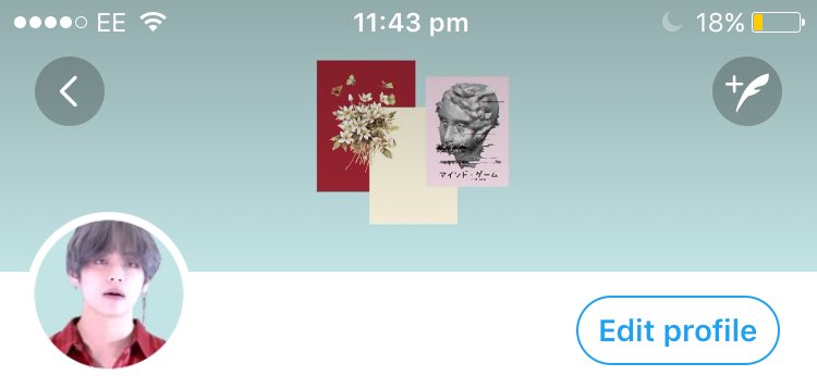 layoutseokjin's tweet photo. Taehyung layout! 🕊 https://t.co/7pRLyJweKk