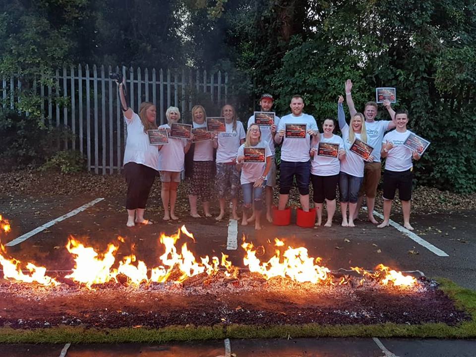 Fundraising Firewalk Association tweet media