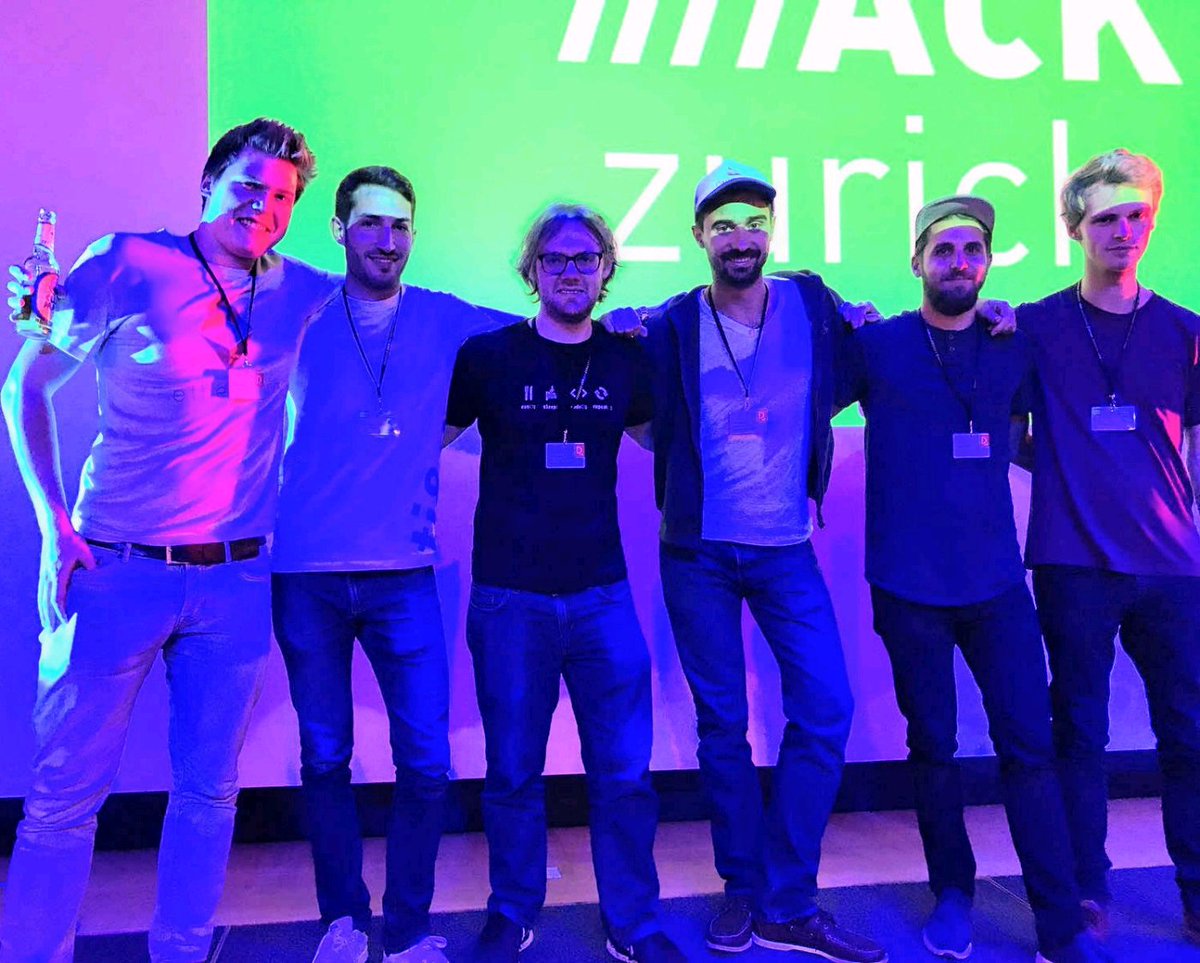 papersDev's tweet photo. Thank you @ti8m_ag &amp; @uport_me ! #raidum won the Workshop Award @hackzurich Accessible, &amp; Lightning Fast Micro Payment #Raiden #Ethereum https://t.co/l3unKuNKiJ