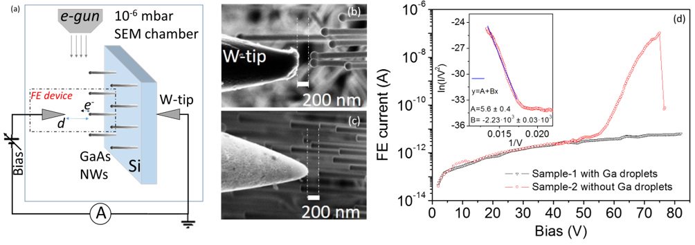 MDPIOpenAccess's tweet photo. Field Emission from Self-Catalyzed GaAs Nanowires https://t.co/SaibD4eop0 #FieldEmission #SemiconductorNanowires https://t.co/casBEPezIn