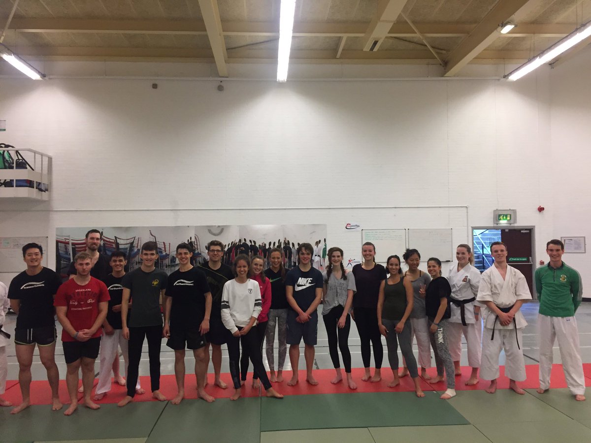 Had a great taster session today! Got some real talent!! We can't wait for training to begin tomorrow! #osu #polykarate