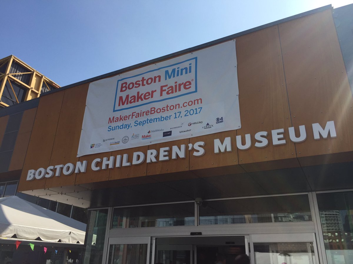 At Boston Mini Maker Faire