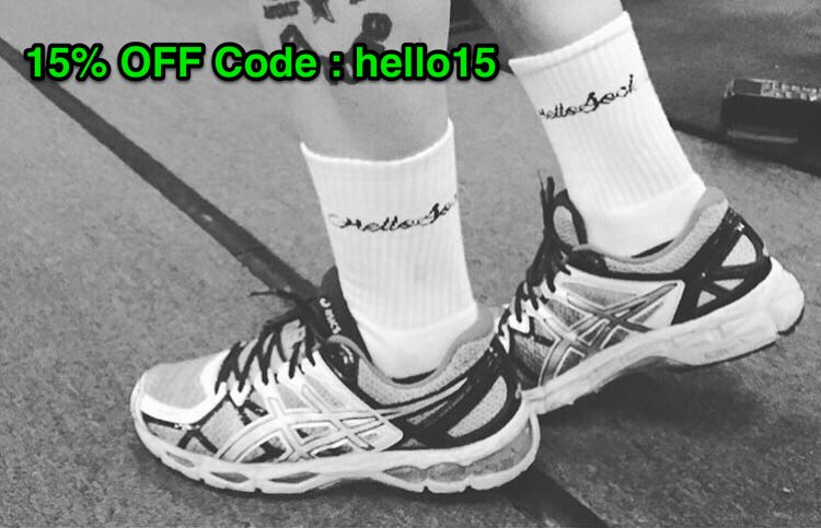 hello_sock's tweet photo. Your 15% Discount Code is "hello15". Limited Availability #HelloSock #gymlife #fitspo #fitfam https://t.co/AjPFW3J4nG