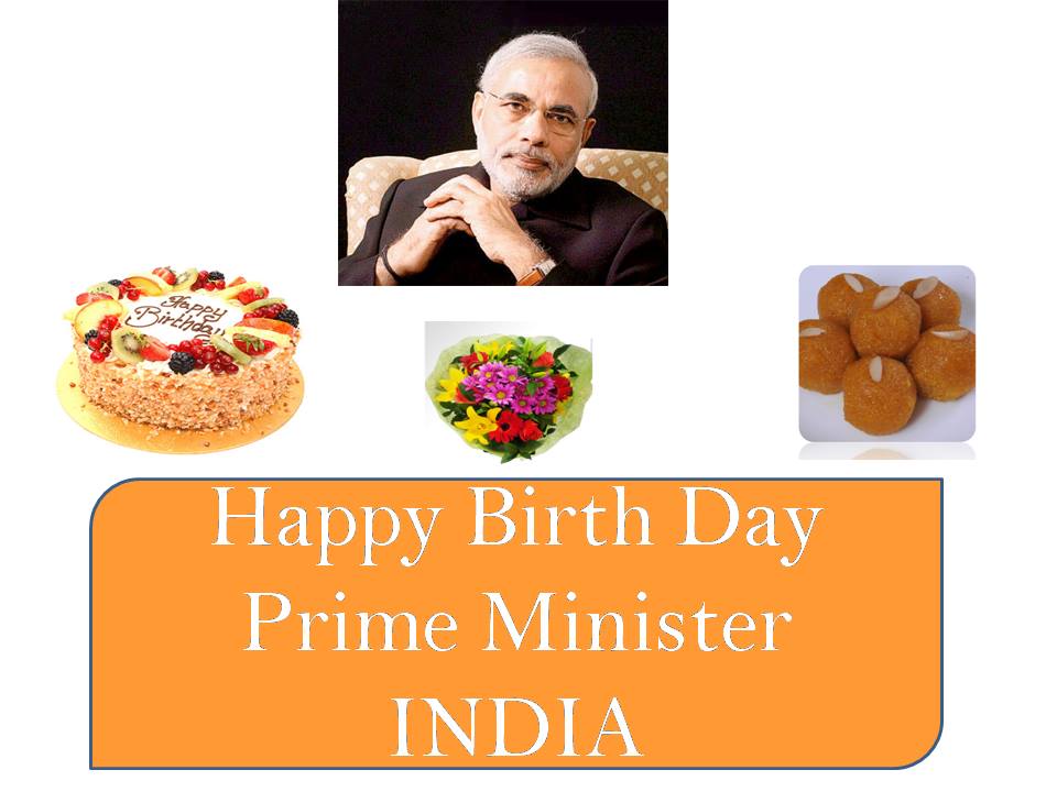 Happy Birthday to Hon\able PM of India Narendra Modi  